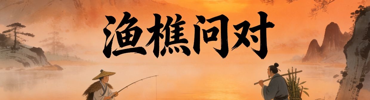 ⌨️渔樵问对的儒道哲思品读之路