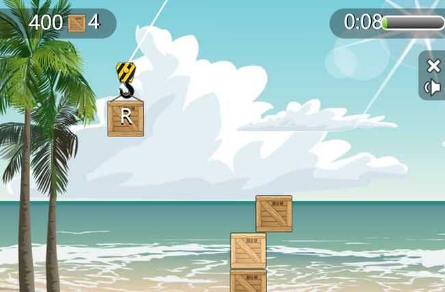 打字游戏：堆箱子